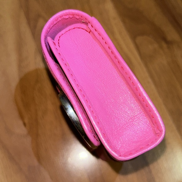 Authentic Vivienne Westwood Leather Case with Enamel Heart Accent - Picture 8 of 12